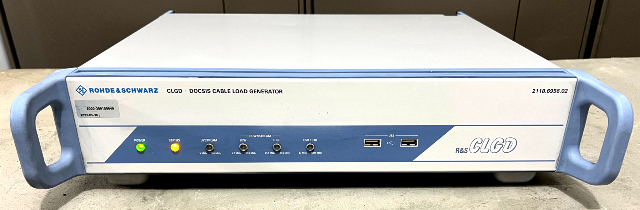 Rohde & Schwarz / Calian CLGD DOCSIS Cable Load Generator w/ K200 & K2 Options!