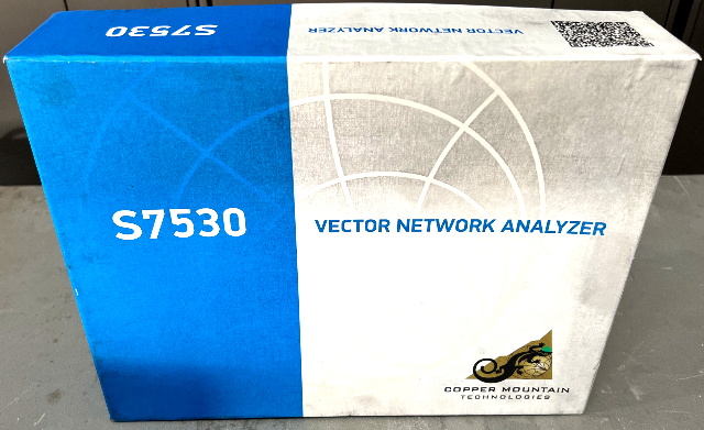 Copper Mountain S7530 2-Port 75 Ohm 3.0 GHz Analyzer