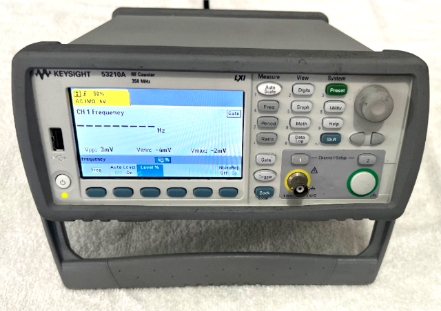 Keysight Agilent 53210A 350 MHz Frequency Counter w/ OPT 400, 115