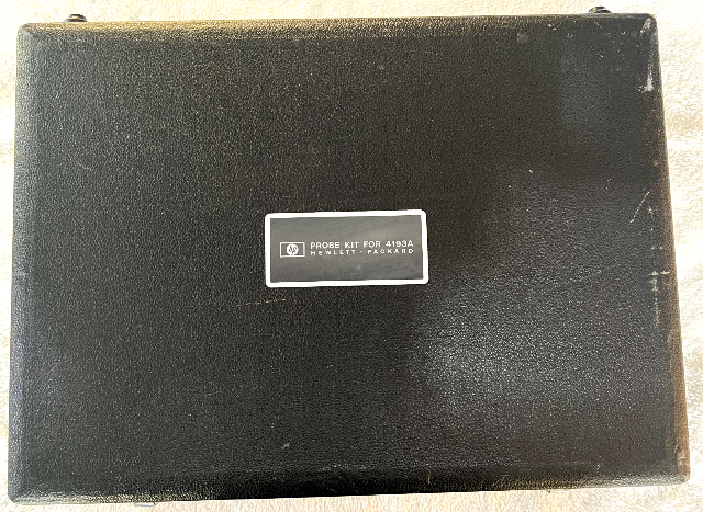 HP - RF Tuning Probe Kit For 4193A, In Carry Case