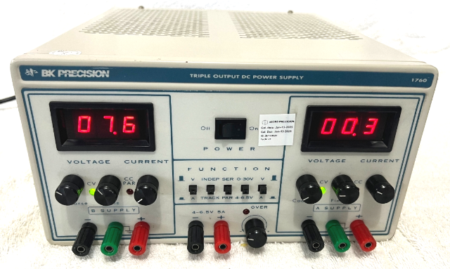 Bk Precision Triple Output Power Supply 1760
