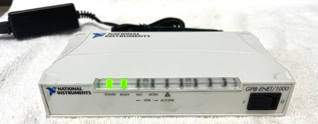 National Instruments NI GPIB-ENET/1000 Gigabit Ethernet GPIB Controller