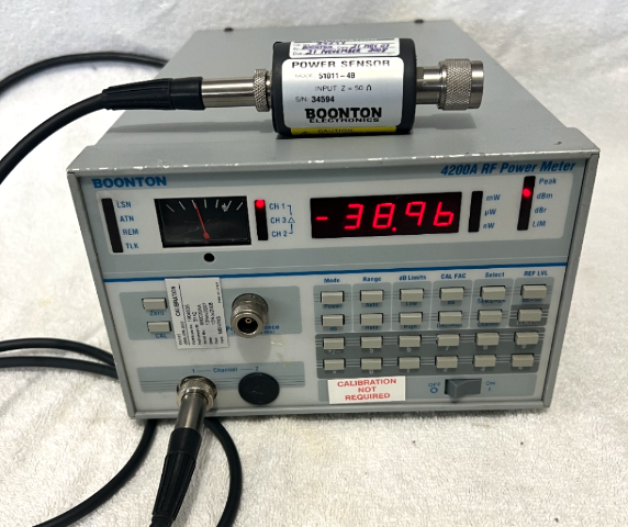 Boonton 4200A RF Power Meter Microwattmeter 4200