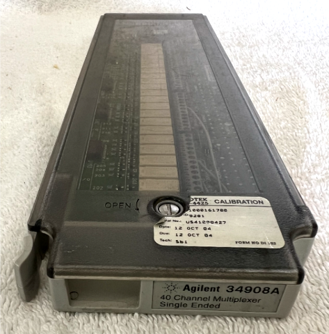 Agilent 34908A 40 Channel Multiplexer Single Ended
