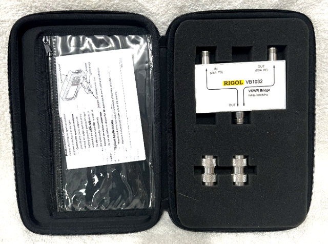 Rigol VB1032 VSWR Bridge 1MHz&ndash;3200MHz RF Test Accessory w/ Case