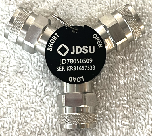 JDSU OSLN Y-Calibration Kit, N(m), DC to 6 GHz, 50 Ω, JD78050509, Cal kit