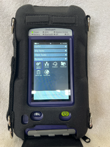 Viavi ONX-220 Service meter with charger DOCSIS 3.1 Nylon carry case