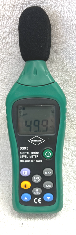 New Brigon DSM5 Sound level meter