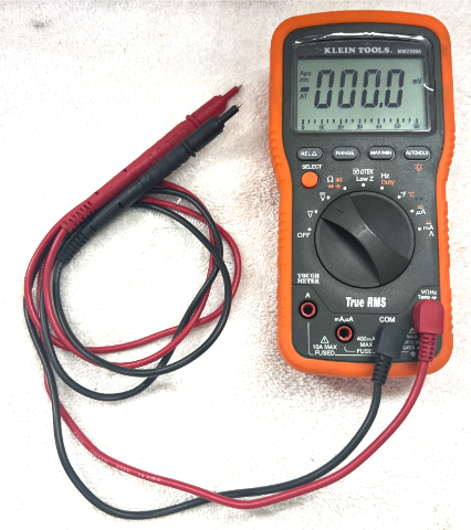 Klein Tools MM2300A True RMS Digital Multimeter with Test Leads