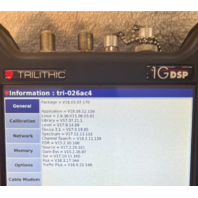 Trilithic Viavi 1GDSP 1G DSP VIAVI Service Meter Both options Dual RF w/ VFL OPM