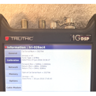 Trilithic Viavi 1GDSP 1G DSP VIAVI Service Meter Both options Dual RF w/ VFL OPM