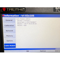 Trilithic 1GDSP 1G DSP VIAVI Service Meter Both options Dual RF