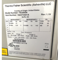 Thermo Fisher Scientific TSU600A TSU Series Laboratory Freezer ( -86c)  TSU600A62