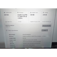 Microsoft surface Pro I5-7300U