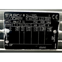 Leybold Sogevac SV65 BI FC Vacuum Pump 200-240V 50/60HZ 1.5kW