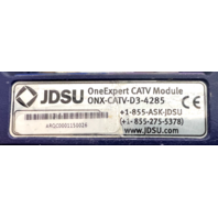 JDSU oneexpert catv module ONLY ONX-CATV-D3-4285 USED MODULE ONLY
