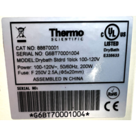 Thermo Scientific Digital Heat Block TESTED with 50mL tube block