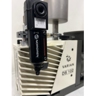 Alcatel Varian DS-102 Dual Stage Vacuum Pump Tested - Very clean