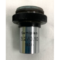 Aus Jena Semiplan 3.2/0.10 160/-Microscope Objective 718381