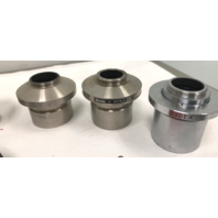 large lot of vintage Microscope Eye pieces and other parts.