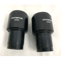 Set of 2 Olympus CWHK 10x/18 L Microscope Eyepieces