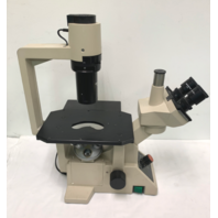 Olympus CK 2 Inverted Phase Contrast Microscope W/3 Objectives