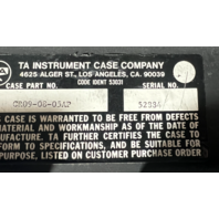 Aviation Jet Airplane Military Electrical Test Set in Rugged Case