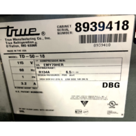 True TD-50-18 50" Forced Air Bottle Cooler 115v VERY CLEAN!