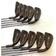 Ping Eye2 BeCu Beryllium Copper Iron Set 2-PW SW Orange Dot SER# 2664 10 clubs