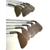 Ping Eye2 BeCu Beryllium Copper Iron Set 2-PW SW Orange Dot SER# 2664 10 clubs