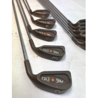 Ping Eye2 BeCu Beryllium Copper Iron Set 2-PW SW Orange Dot SER# 2664 10 clubs
