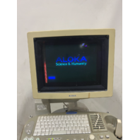 Aloka SOP-3500-3 Prosound SSD-3500SV Veterinary Ultrasound System with probe