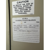 Aloka SOP-3500-3 Prosound SSD-3500SV Veterinary Ultrasound System with probe