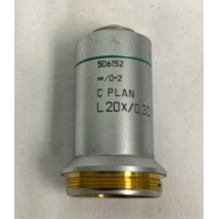 Leica C Plan L 20x/0.30 PH 1 Phase Contrast Microscope Objective 506152