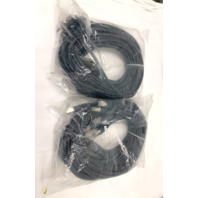 Lot of 2 CISCO 8 Lead 68 Pin to 8 Male RJ-45 Male Cable CAB-OCTAL-ASYNC 3 Meter