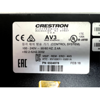 Crestron 3 Series Control System AV3 Controller 6504878