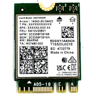 Intel AX210 WiFi 6E Laptop M.2 Card WiFi Bluetooth 5.3 Adapter NGFF Key-A Key-E AX210NGW
