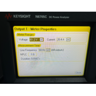 KEYSIGHT N6705C DC POWER ANALYZER WITH Modules: N6761A N6733B N6754A