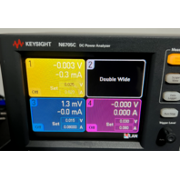KEYSIGHT N6705C DC POWER ANALYZER WITH Modules: N6761A N6733B N6754A