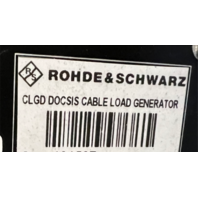 Rohde & Schwarz / Calian CLGD DOCSIS Cable Load Generator w/ K200 & K2 Options!