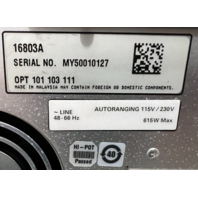 Agilent Logic Analyzer 16803A OPT 101 103 111 LPA Protocol Analyzer