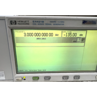 HP Agilent Keysight E4421B-1E5 ESG-A Series Analog RF Signal Generator, 3 GHz Option 1E5