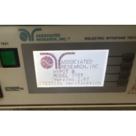 Associated Research HYPOT III - 3765 AC/DC HiPot Hypot Ground Continuity Tester