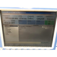 Rohde & Schwarz SFU Broadcast Test System 2110.2500.02 Lots of options