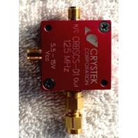 Crystek Oscillator CRBSCS-01 250 MHz RF Clock Source 5.5V Module Adapter