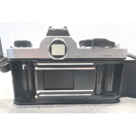 Nikon FM Silver 35mm SLR Film Camera Body From JAPAN MINT!