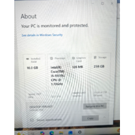 Dell Latitude 7410 14" 16GB 256GB SSD Core&trade; i5-10310U 1.7GHz WIN10 Carbon