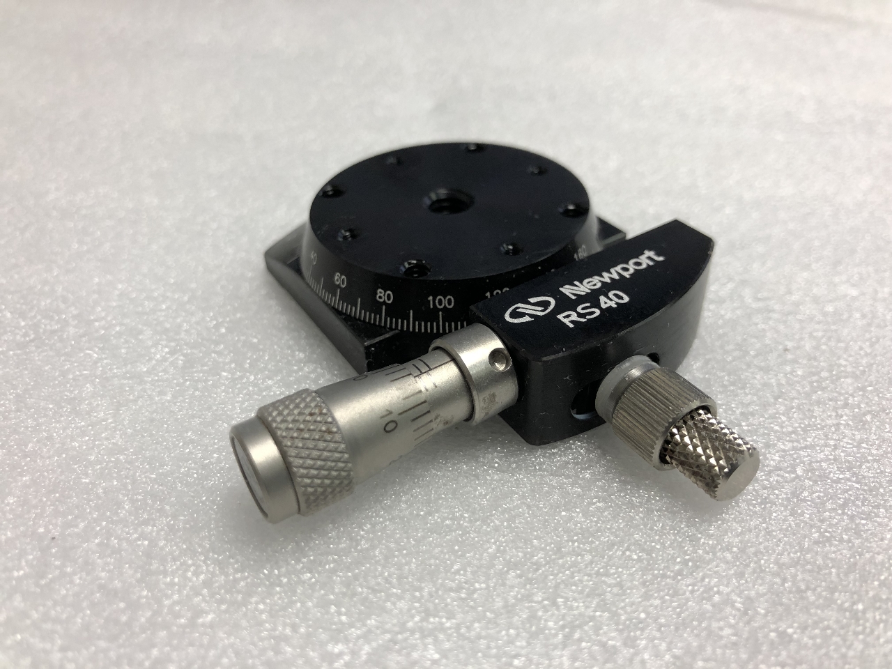 Newport RS40 Precision Rotation Stage Micrometer eBay