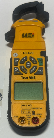 UEi DL429 TRUE RMS DIGITAL HVAC CLAMP METER