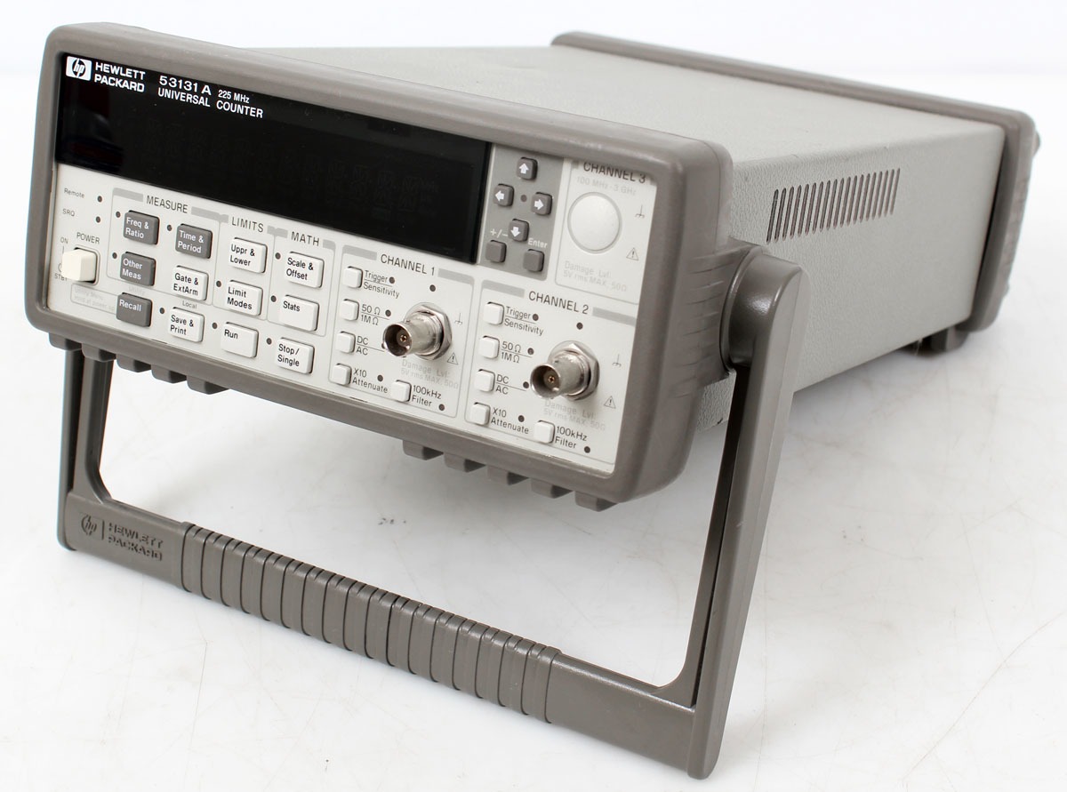 HP/Agilent 53131A 225 MHz Universal Frequency Counter/Timer Tested